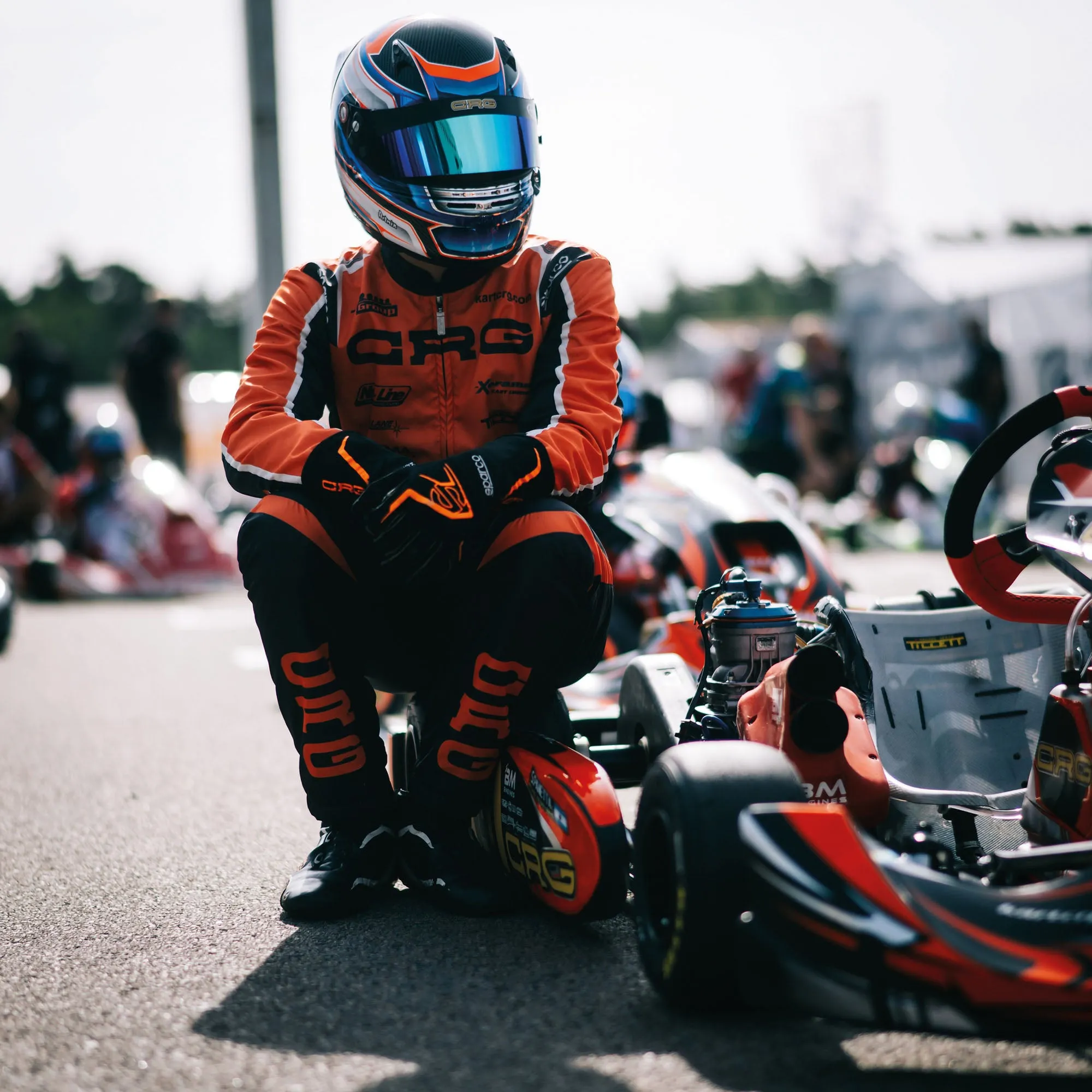 2025 Sparco Karting Suit SUPERLEGGERA-K Ultra Lightweight FIA 8877-2022 Approved