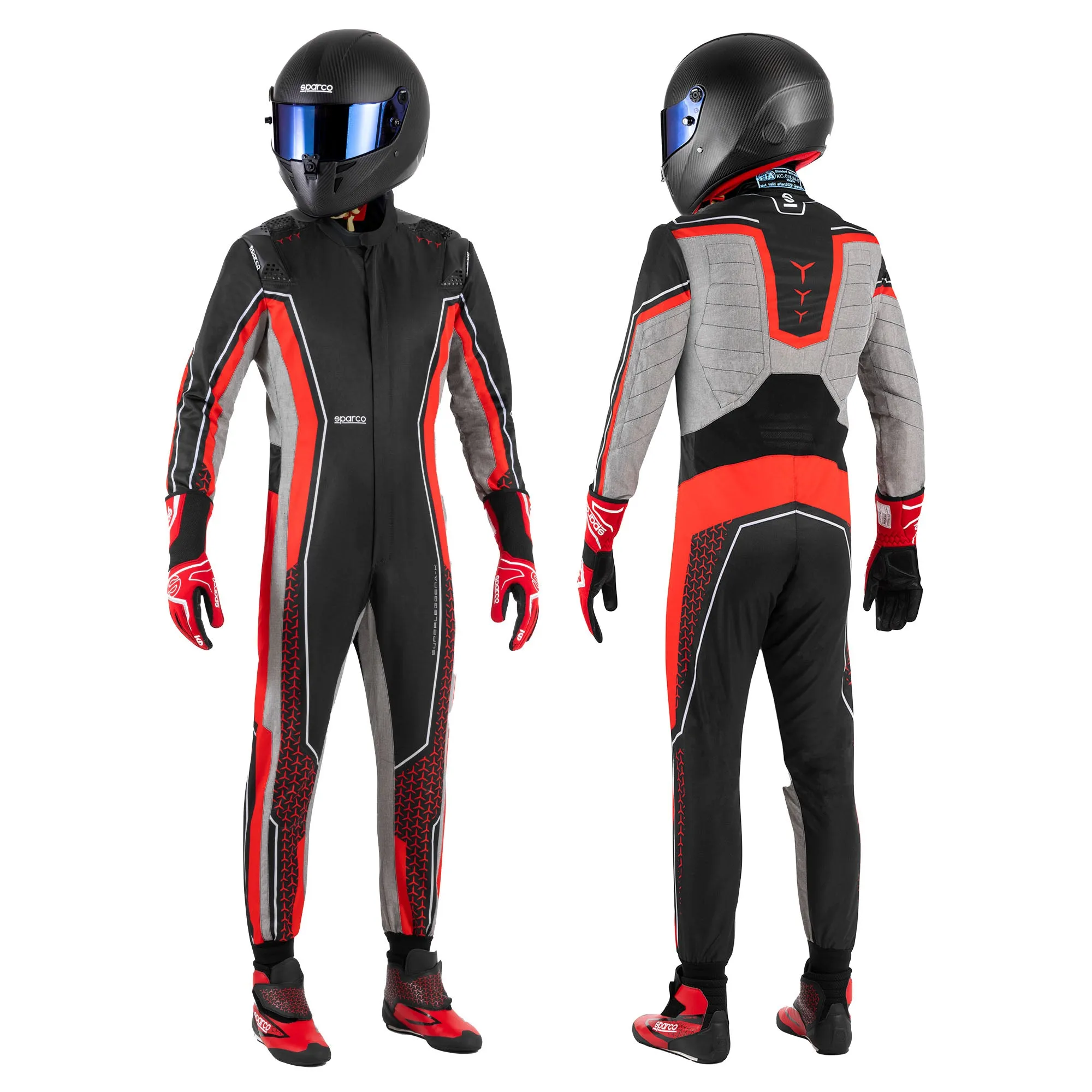 2025 Sparco Karting Suit SUPERLEGGERA-K Ultra Lightweight FIA 8877-2022 Approved