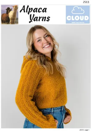 2511 Cloud Hoodie Sweater (e-pattern)