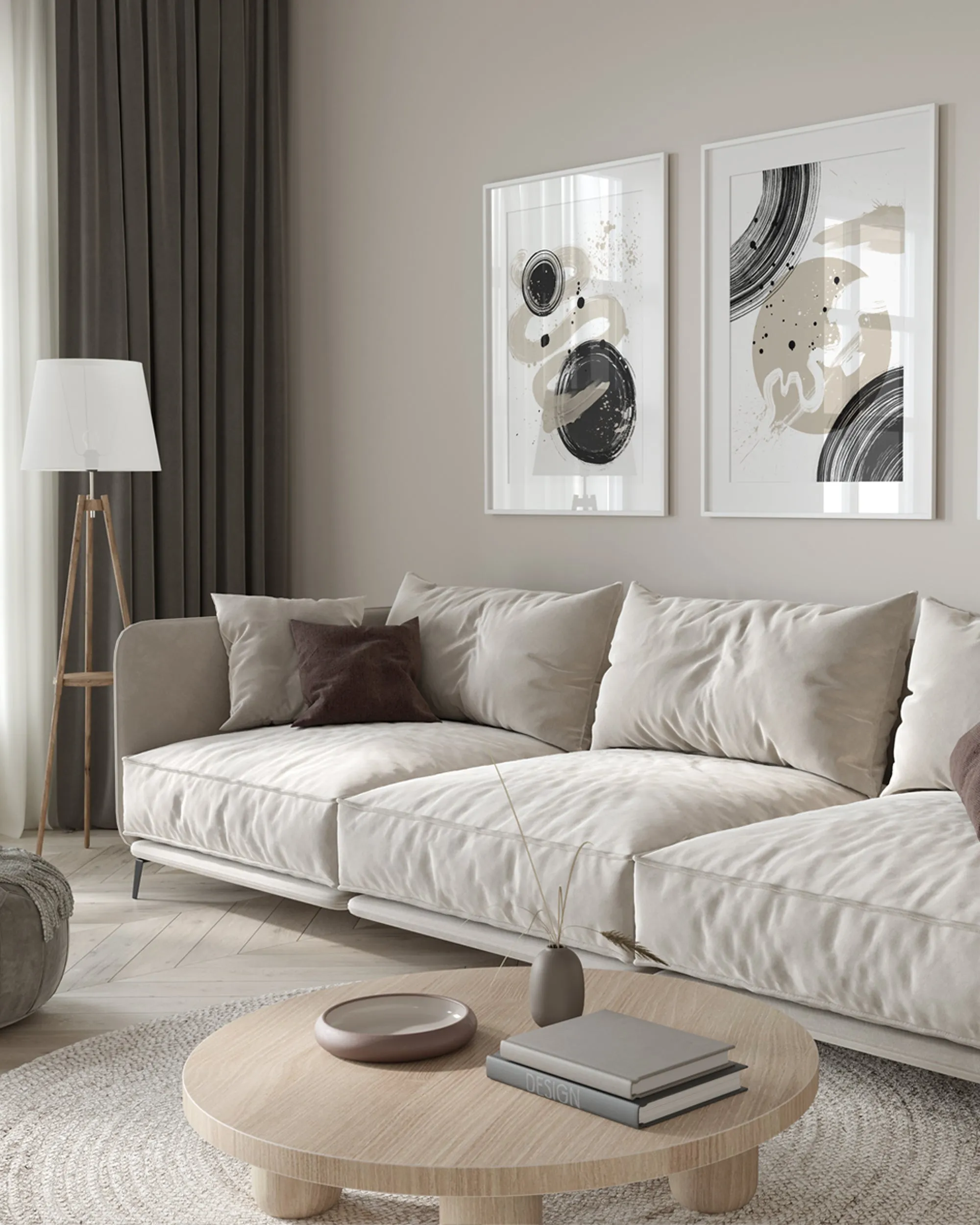 Abstract Wall Art Print 'Moon Dust', Modern Abstract, Large Abstract Art, Abstract Wall Decor