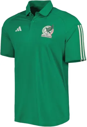 adidas Men's Mexico Tiro 22/23 Polo Shirt (as1, Alpha, l, Regular, Regular, Large) Vivid Green