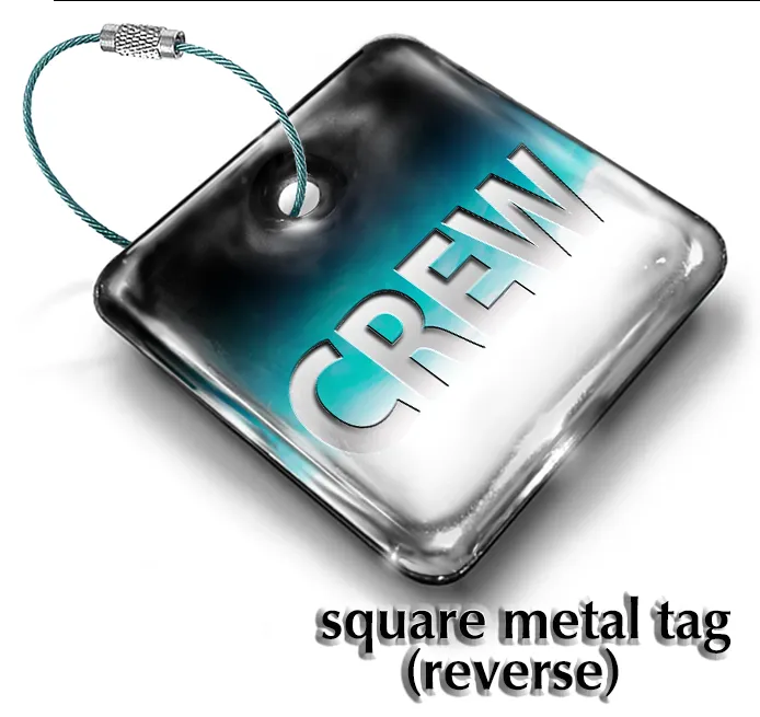 Air New Zealand A320 Crew Tag