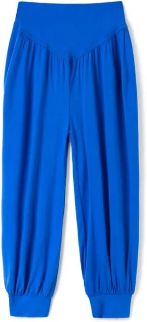 AvaCostume Boy's Baggy Casual Harem Pants Girls Dance Trousers