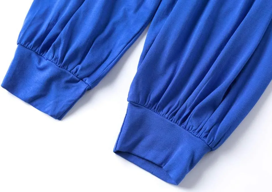 AvaCostume Boy's Baggy Casual Harem Pants Girls Dance Trousers