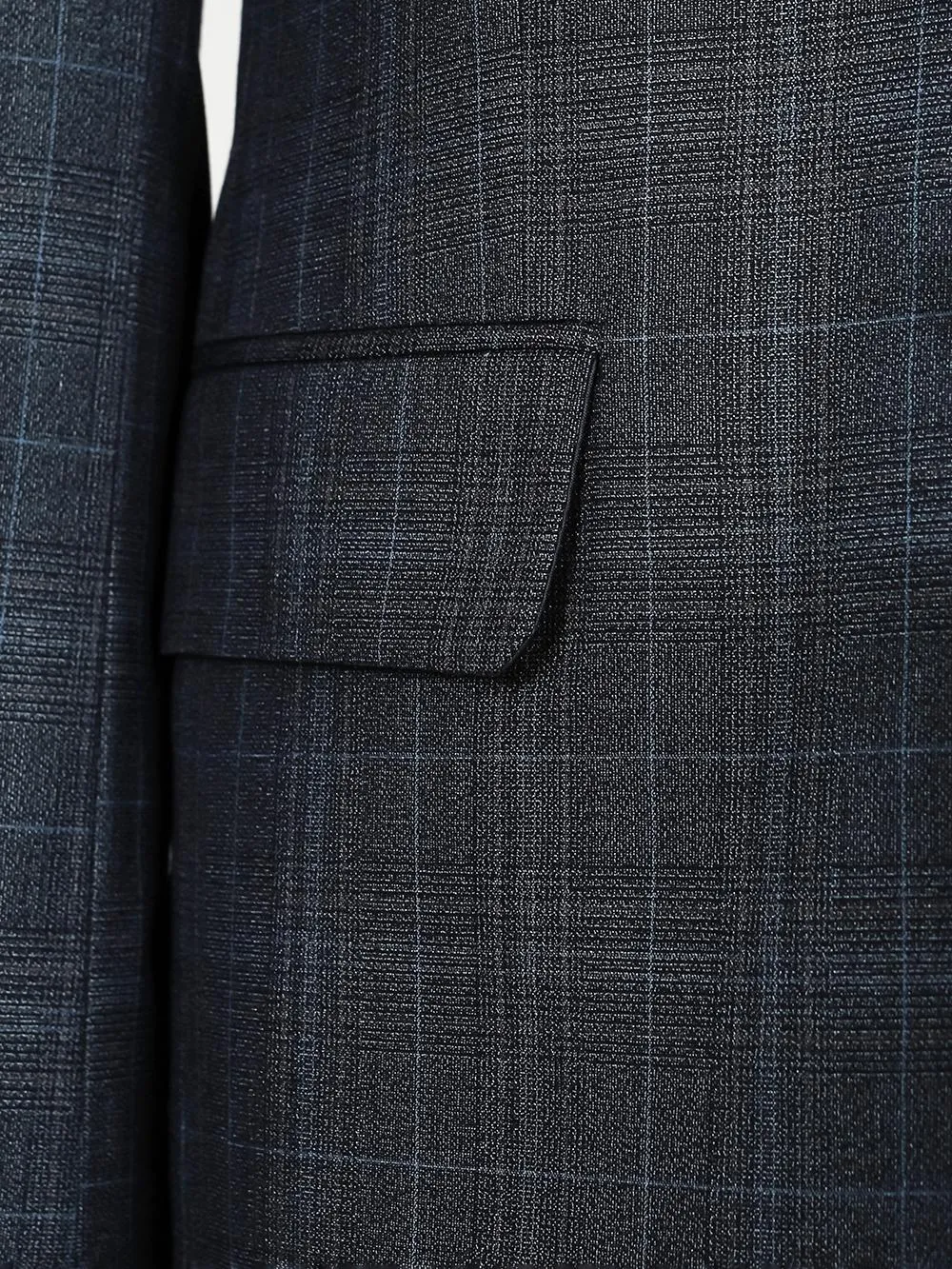 Aziel Black Set Blazer Linen Suit