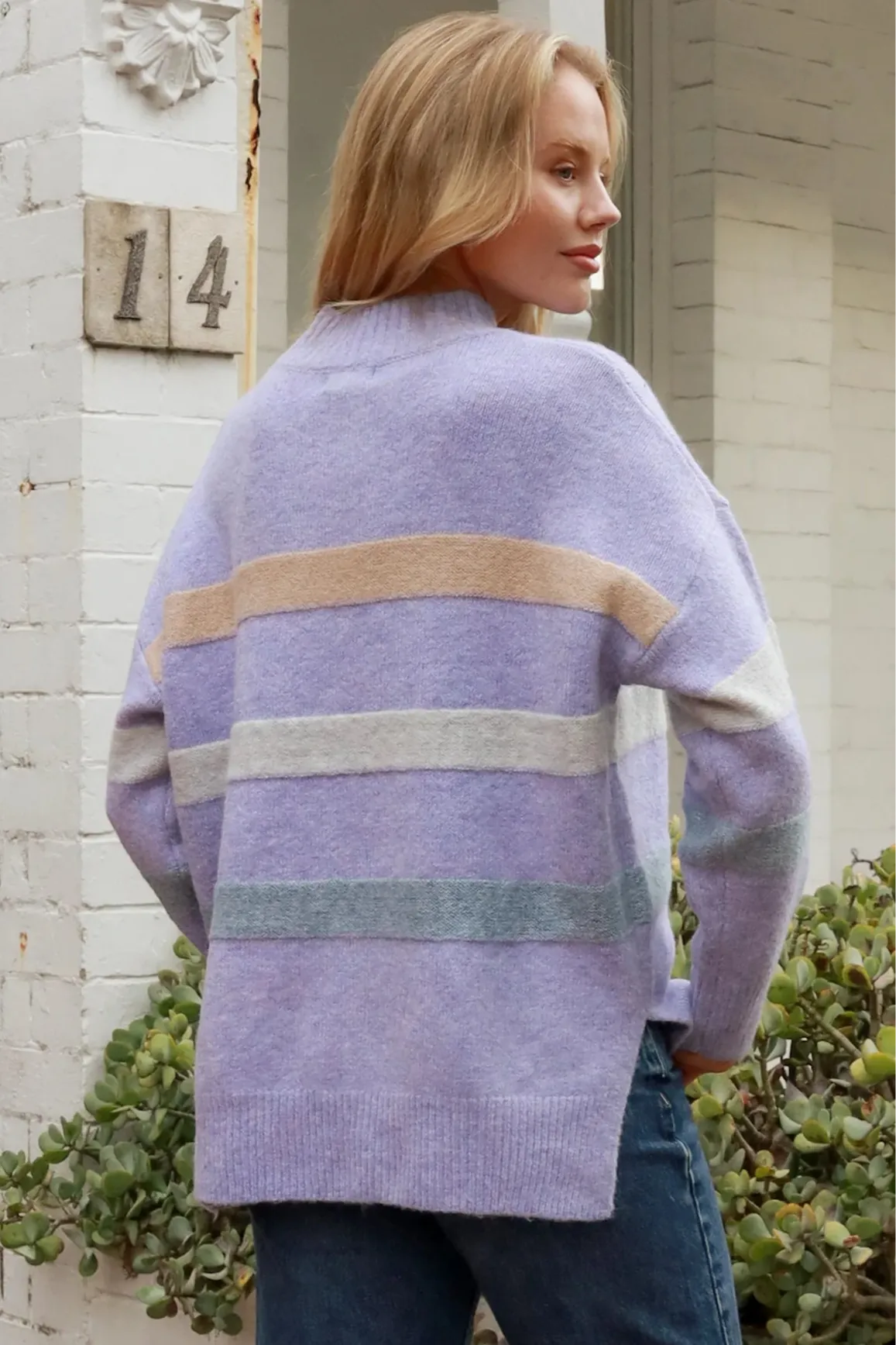 BELLA KNIT LILAC