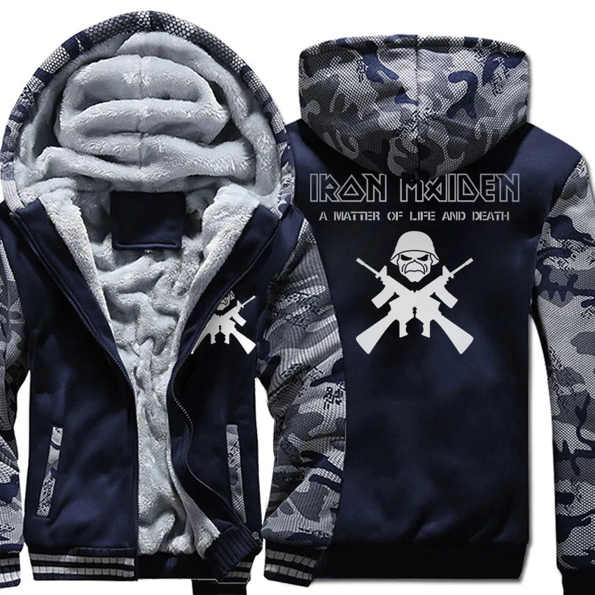Call-of-Duty Jackets - Solid Color Call-of-Duty Game Series Call-of-Duty Machine Gun Fleece Jacket