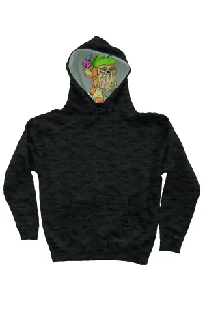 Camo Independent Heavyweight Hoodie feat. MAYC #9904 on Liner Hoodie