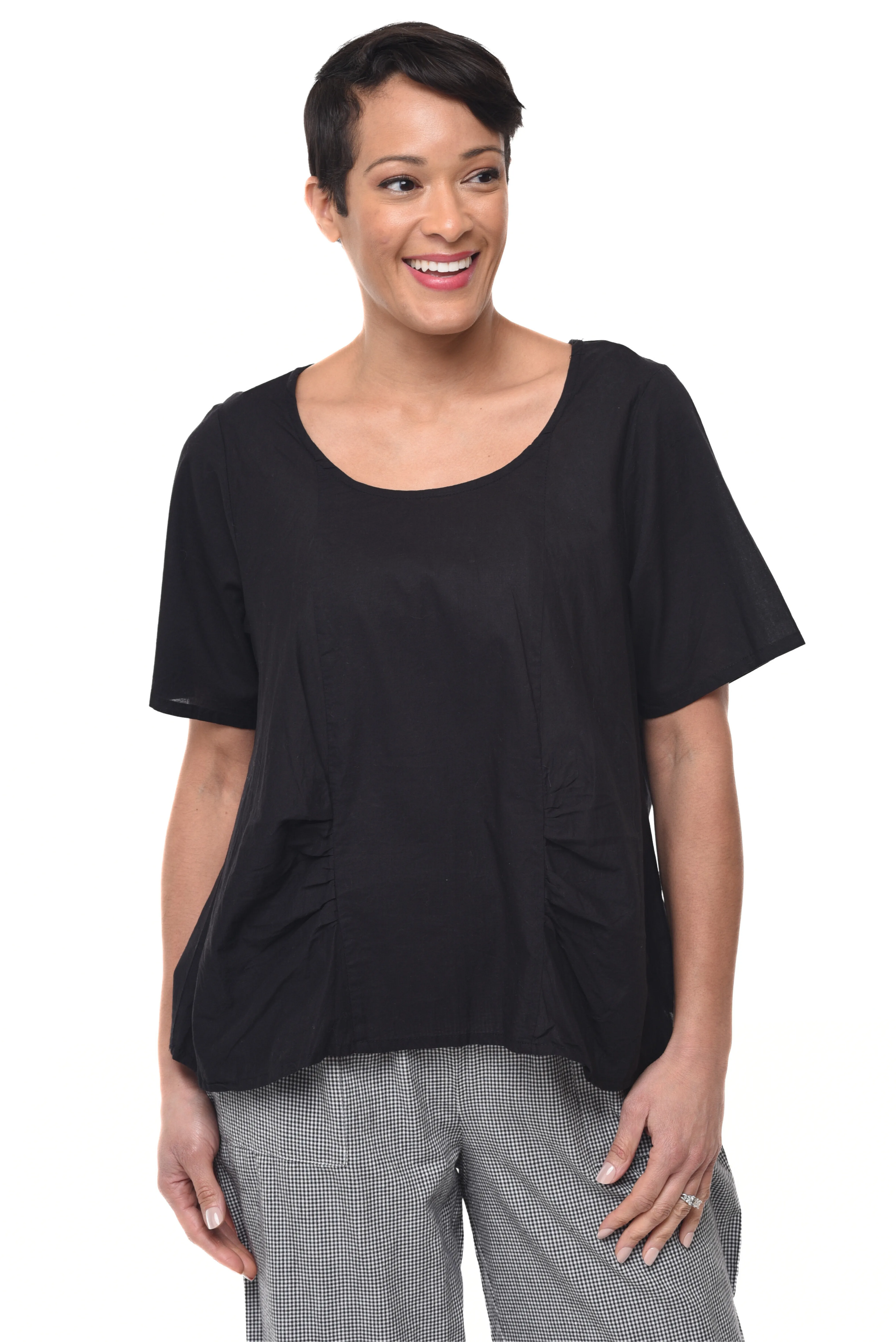 Carmella Womens Pullover in Black