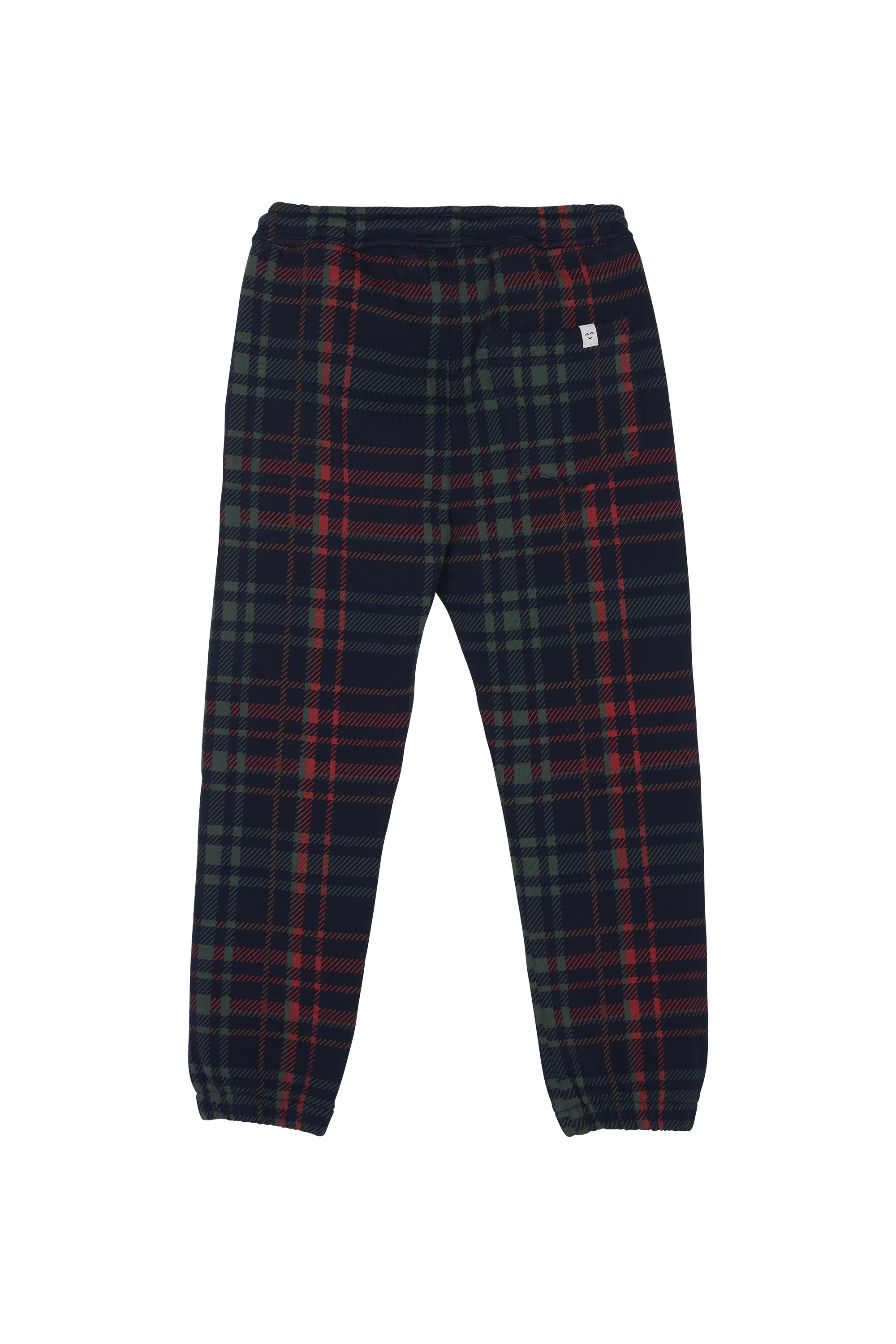 CONOR Khaki Checkers - Loose Fit Sweatpants