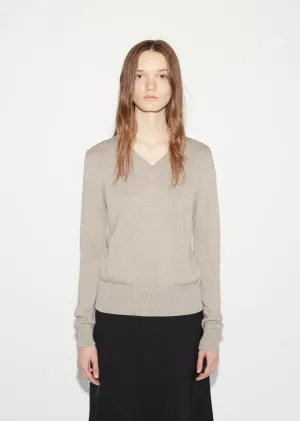 Cotton V-Neck Sweater