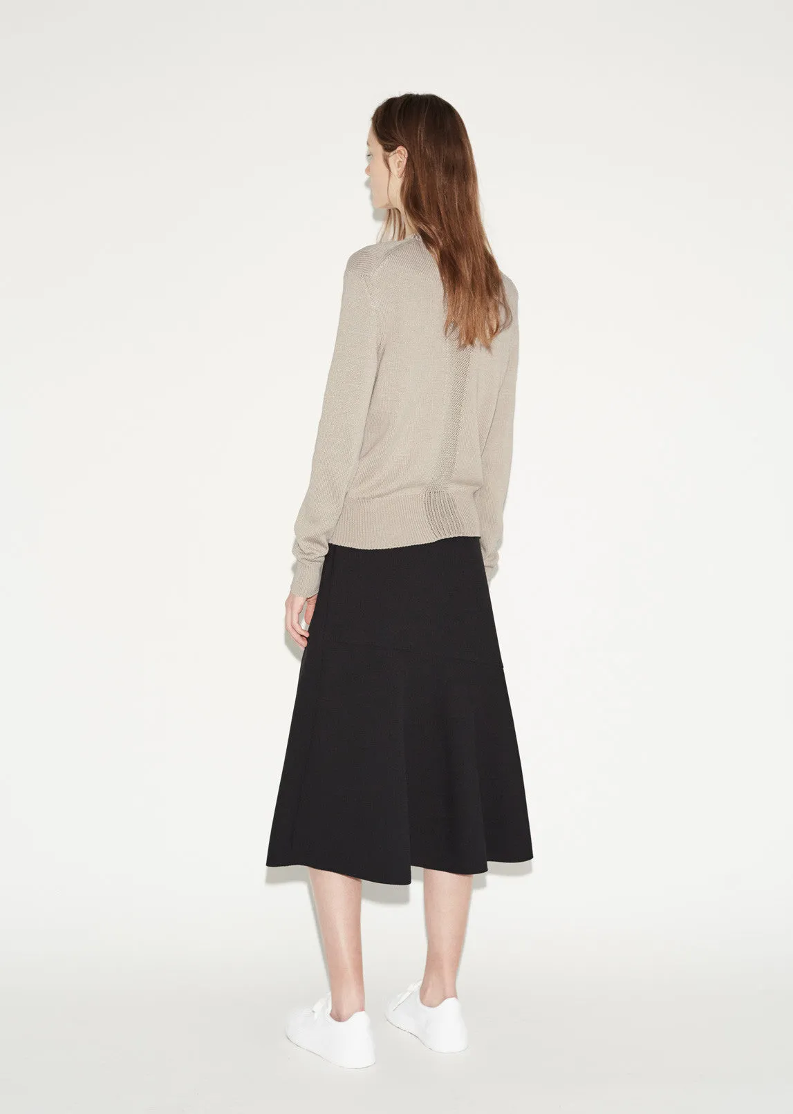 Cotton V-Neck Sweater