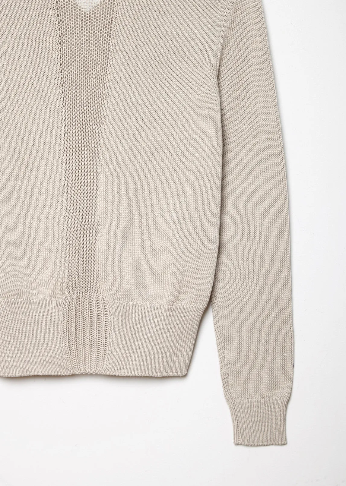 Cotton V-Neck Sweater