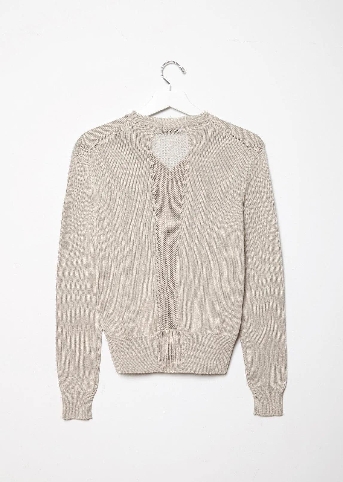 Cotton V-Neck Sweater