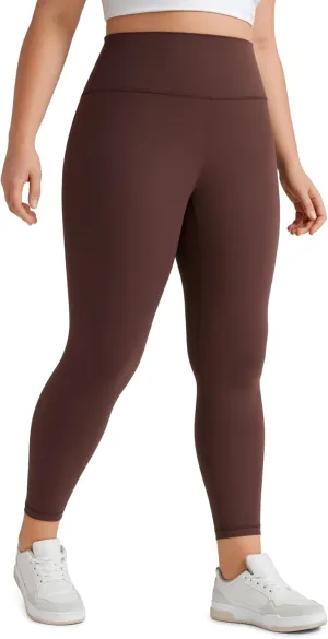 CRZ YOGA Butterluxe Plus Size Leggings for Women 25 Inches - High Waisted Buttery Soft Spandex Workout Casual Pants 3X 4X