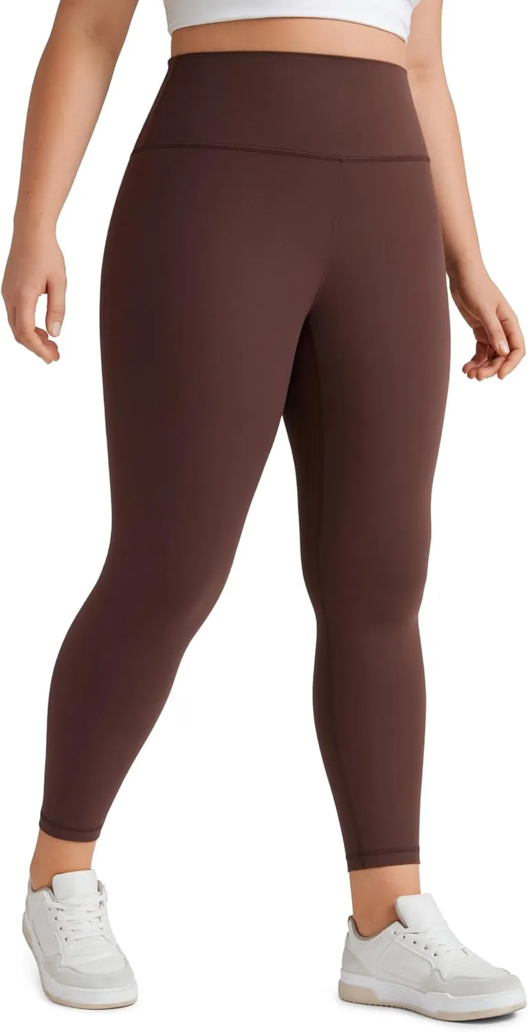 CRZ YOGA Butterluxe Plus Size Leggings for Women 25 Inches - High Waisted Buttery Soft Spandex Workout Casual Pants 3X 4X