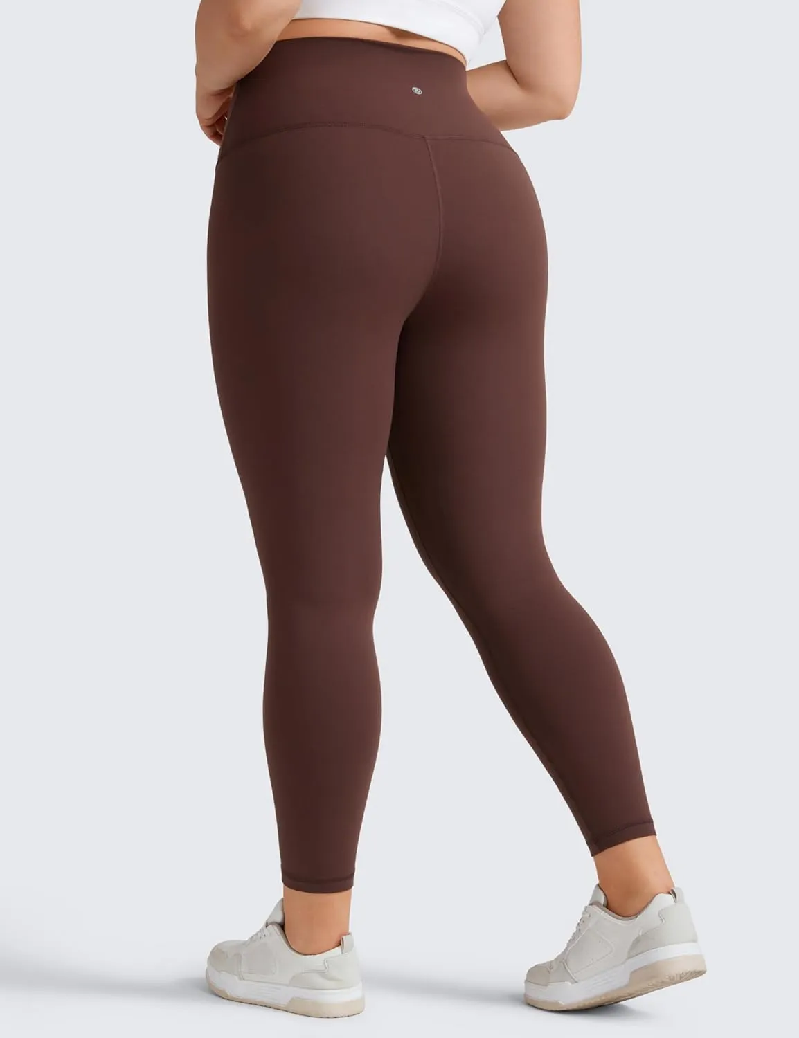CRZ YOGA Butterluxe Plus Size Leggings for Women 25 Inches - High Waisted Buttery Soft Spandex Workout Casual Pants 3X 4X