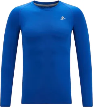 DEVOROPA Youth Boys Compression Shirt Long Sleeve Football Baseball Undershirt Quick Dry Kids Sports Baselayer Crewneck