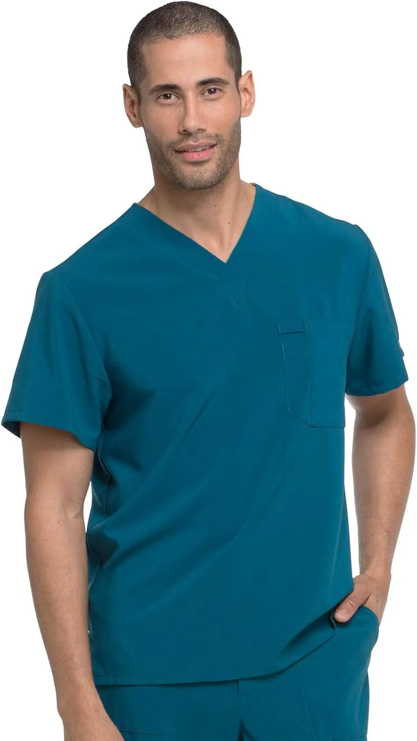 Dickies EDS Essentials Men Scrubs Top Tuckable V-Neck DK635