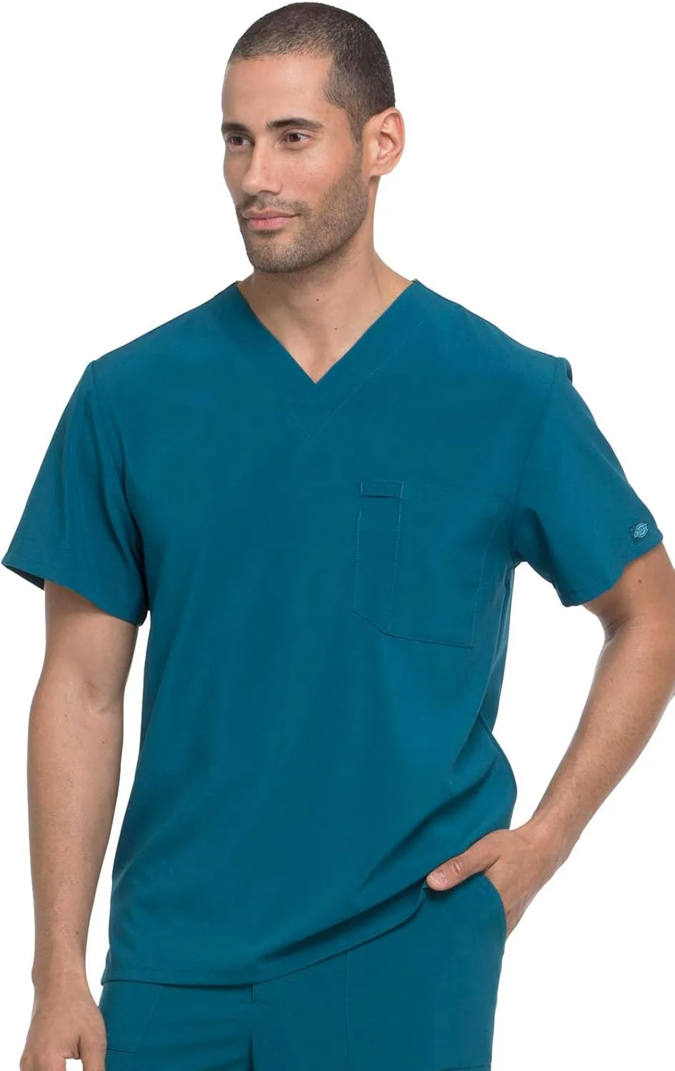 Dickies EDS Essentials Men Scrubs Top Tuckable V-Neck DK635
