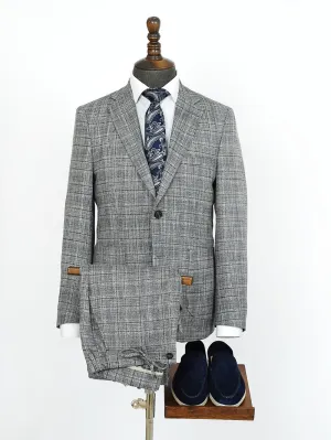 Eugene Black Set Blazer Linen Suit