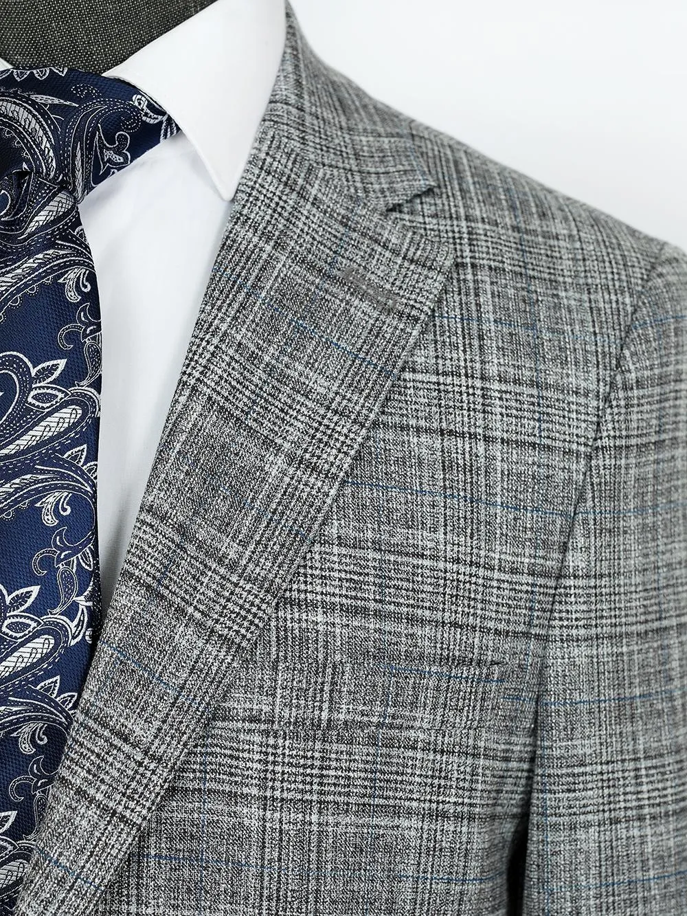 Eugene Black Set Blazer Linen Suit
