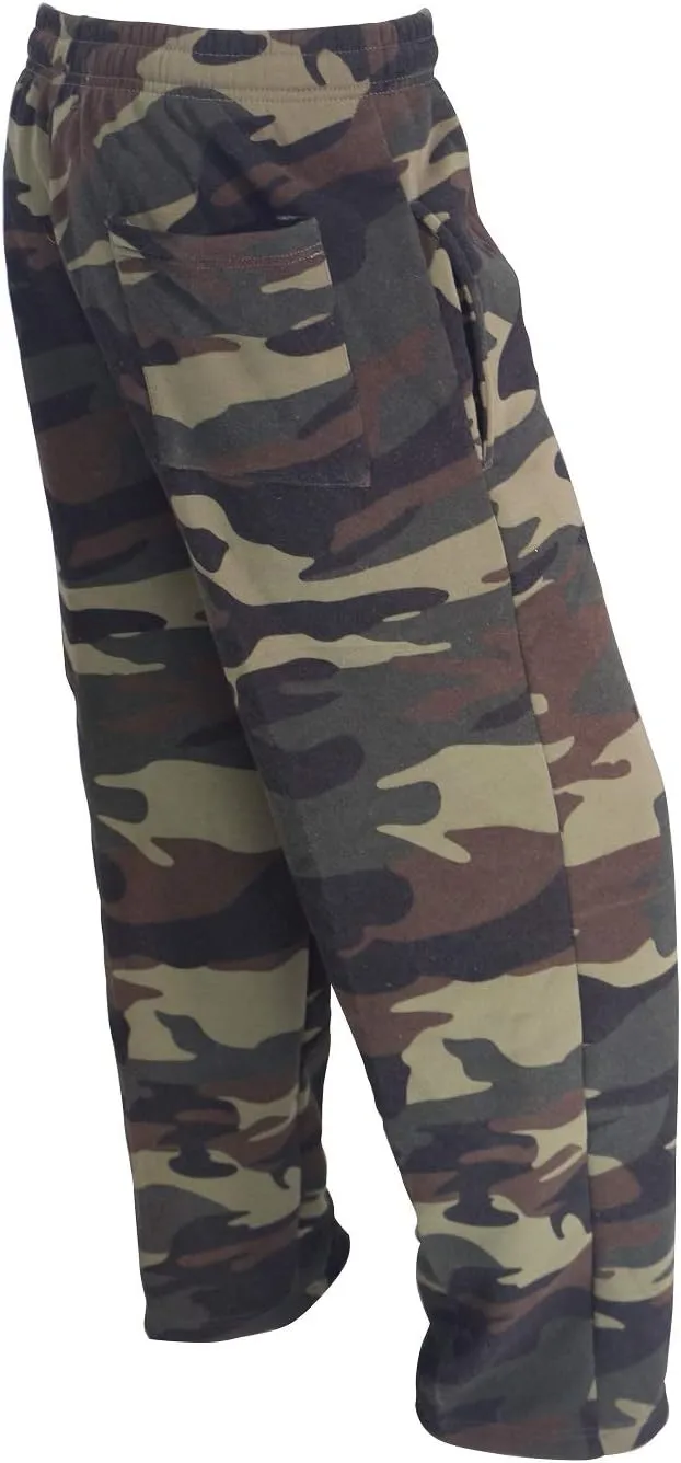 Facitisu Mens Active Fleece Athletic Sweatpant Basic Running Drawstring Workout Sweat Pants
