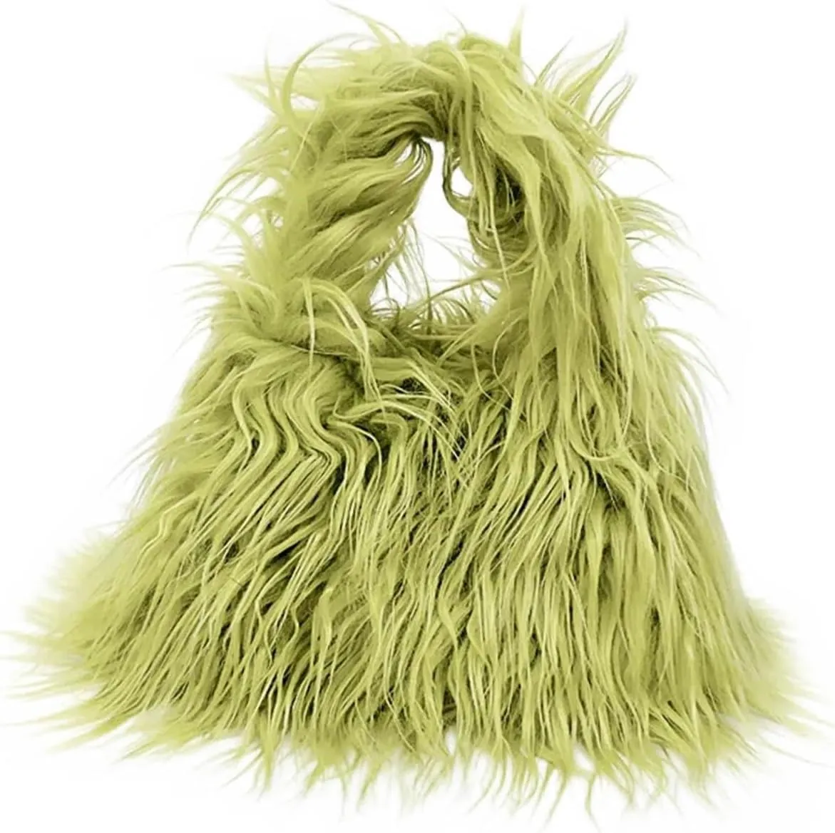 Fluffy Tote Bag Fluffy Plush Women Shoulder Bag Soft Bags For Women Overlarge Handbag Winter Puffy Winter Fuzzy Purses