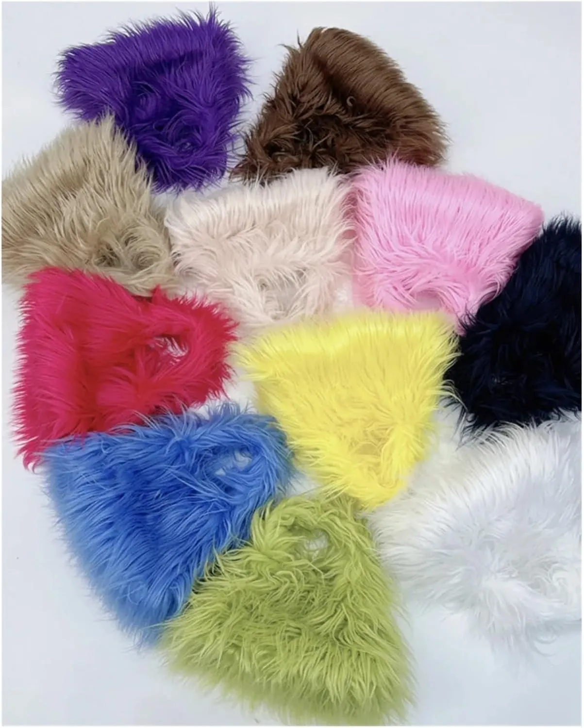 Fluffy Tote Bag Fluffy Plush Women Shoulder Bag Soft Bags For Women Overlarge Handbag Winter Puffy Winter Fuzzy Purses