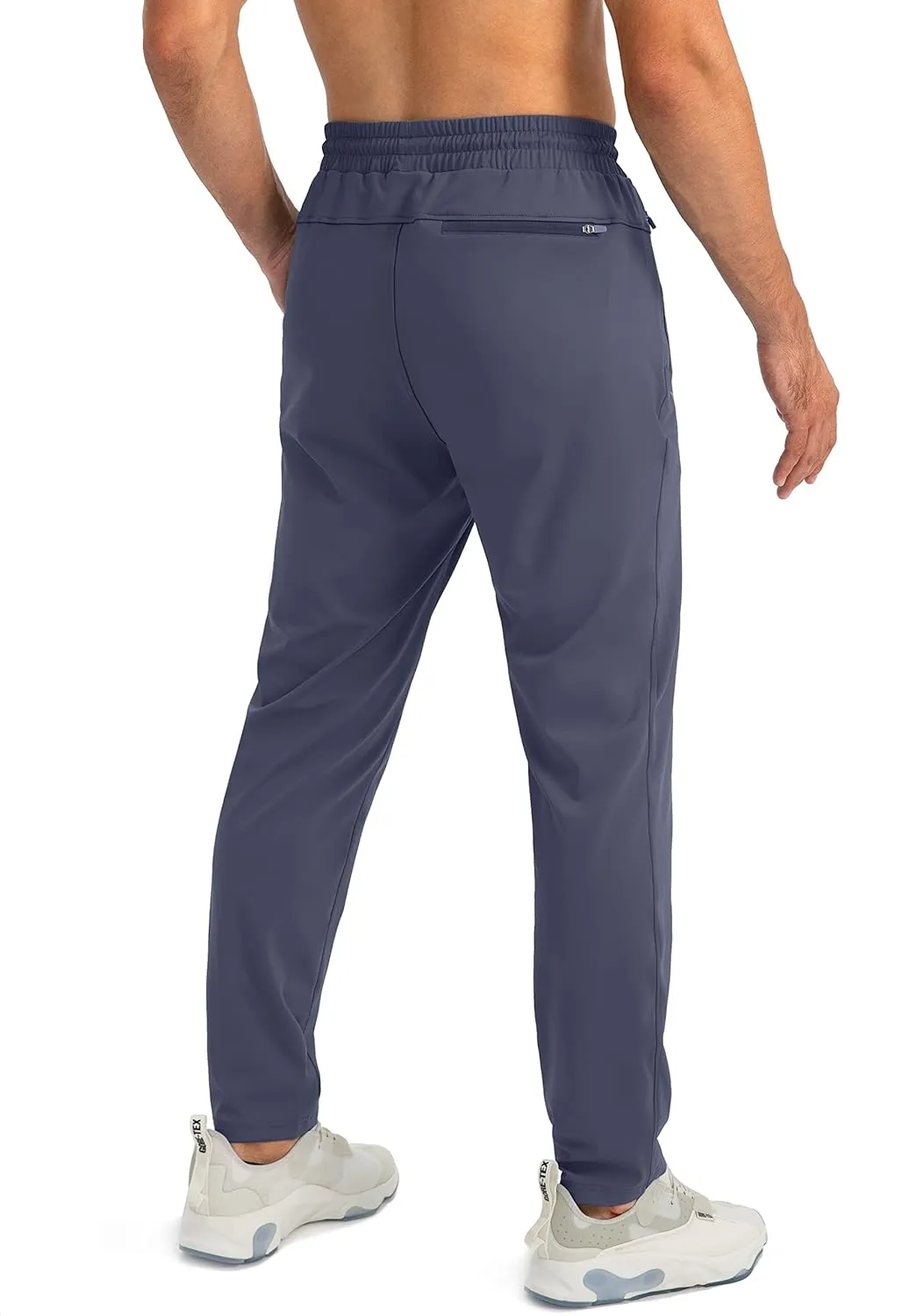 G Gradual Men's Sweatpants with Zipper Pockets Tapered Joggers for Men Athletic Pants for Workout, Jogging, Running