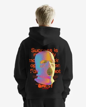 G West Holographic Ski Mask Heavy Premium Oversized Hoodie - 6 Colors