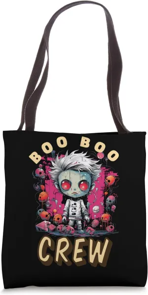 Groovy Boo Boo Crew Halloween Mad Doctor Operating Room Tote Bag