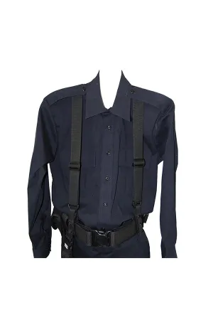 Hi-Tec Adjustable Suspenders For Duty Belt Black