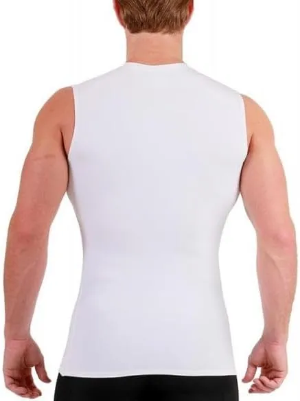 Insta Slim Men's Sleeveless Crew Neck Compression T-Shirt