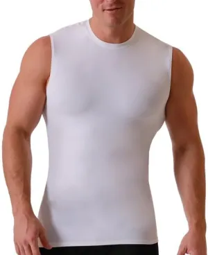 Insta Slim Men's Sleeveless Crew Neck Compression T-Shirt