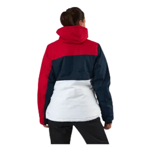 Kamille Ski Jacket W-PRO 10000 Blue/White/Red