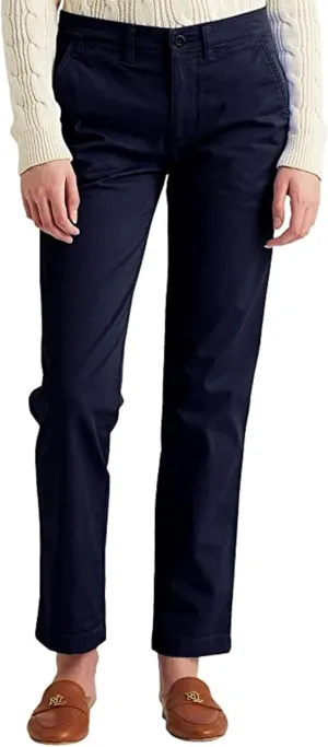 Lauren Ralph Lauren Slim Fit Stretch Chino Pant - Lauren Navy 8