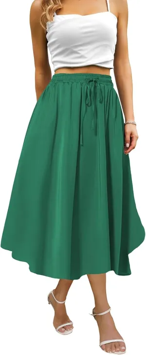 Maxi Skirts for Women with Pockets