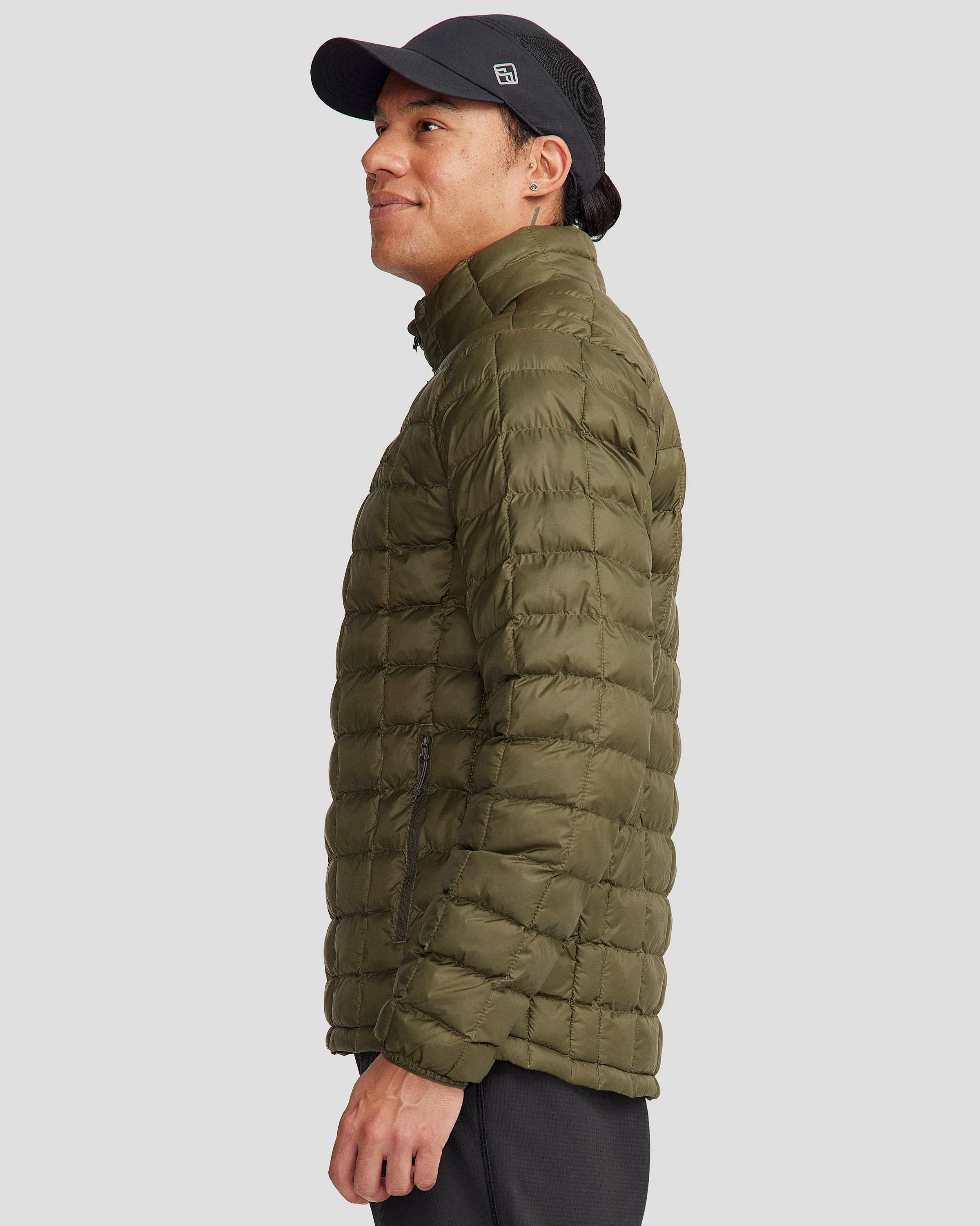 Men's Heli Insulated Jacket - Light Moss