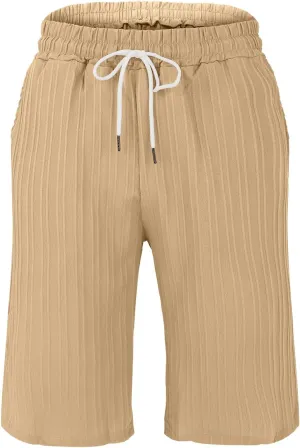 Men's Shorts 5 Minute Pants Solid Color Beach Sports Fitness Shorts Men's Cotton Shorts Mens Quick Dry Big and Tall