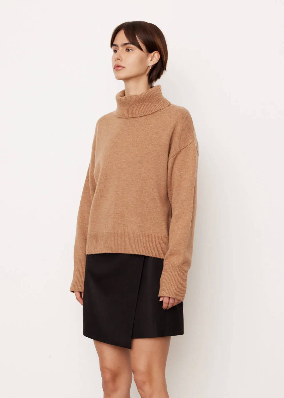 Mia Cashmere Roll Neck Knit
