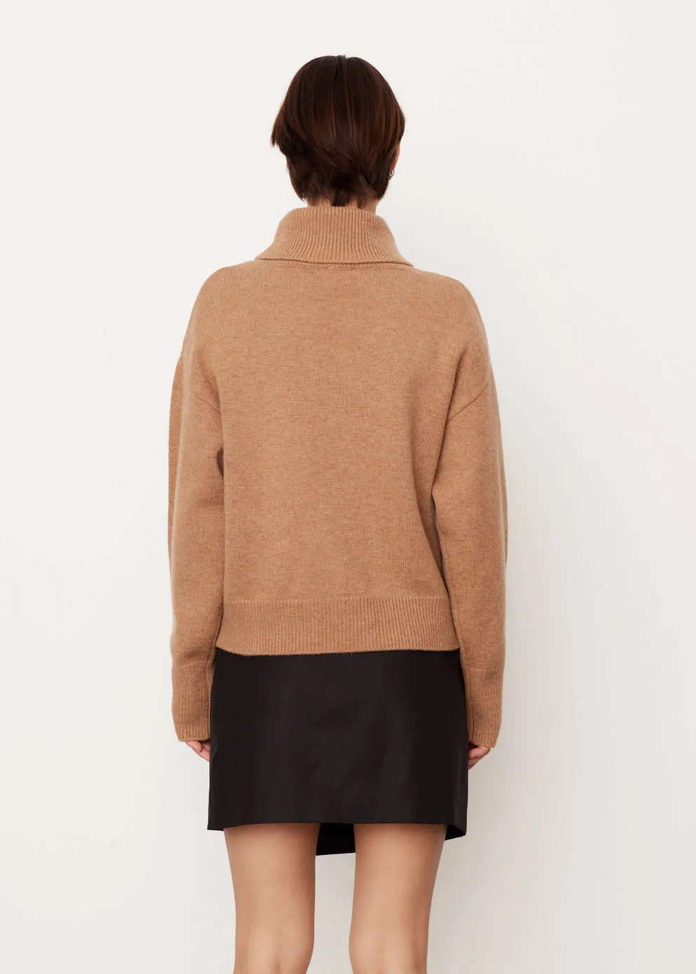 Mia Cashmere Roll Neck Knit
