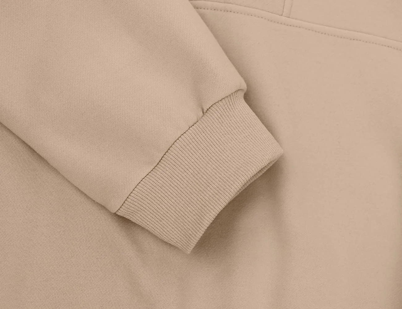 MISSACTIVER Womens Oversized Half Zip Sweatshirt Quarter 1/4 Zipper Long Sleeve Drop Shoulder Pocket Pullover Jacket Tops