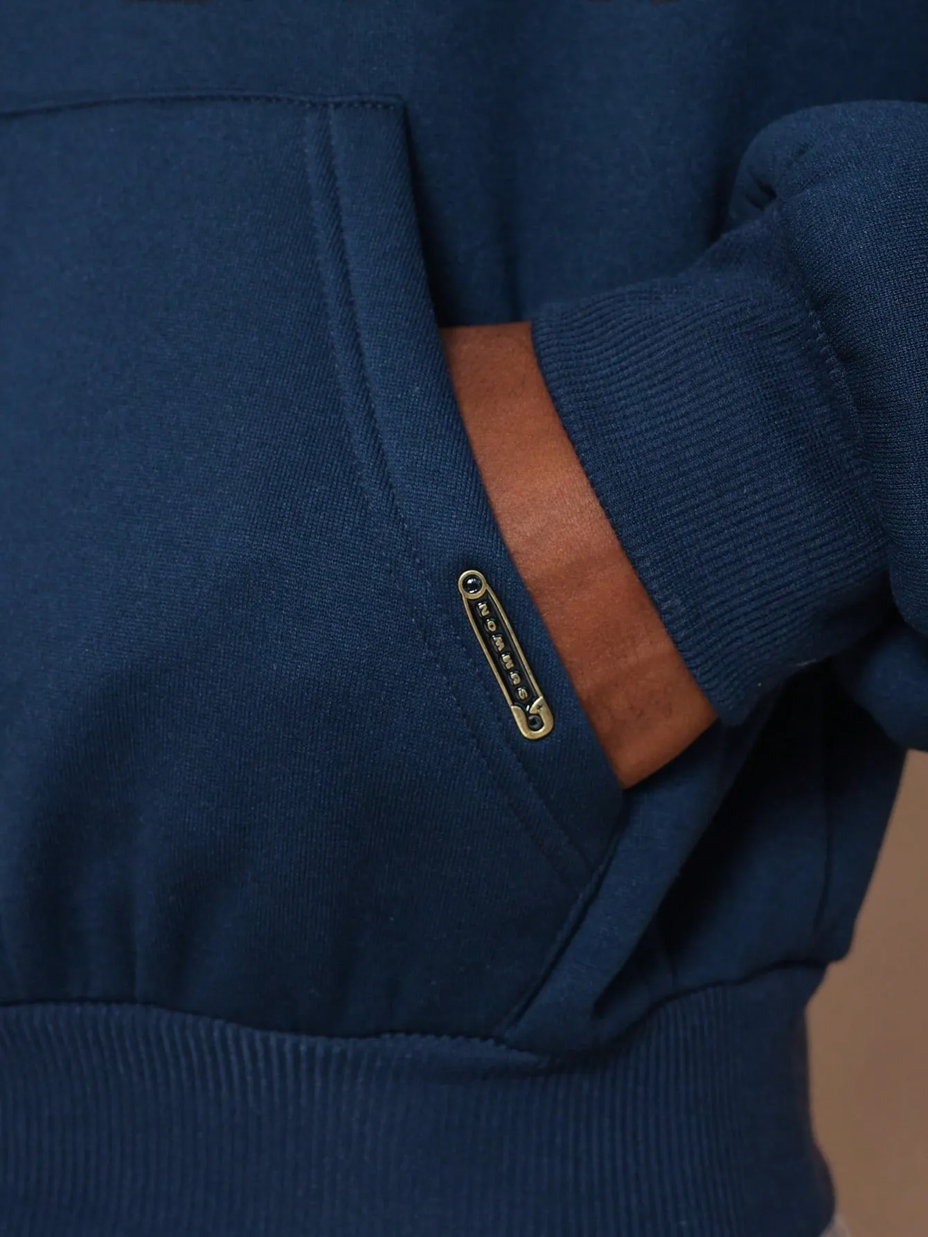 Overhead Crop Fit Heavyweight Essential Hoodie