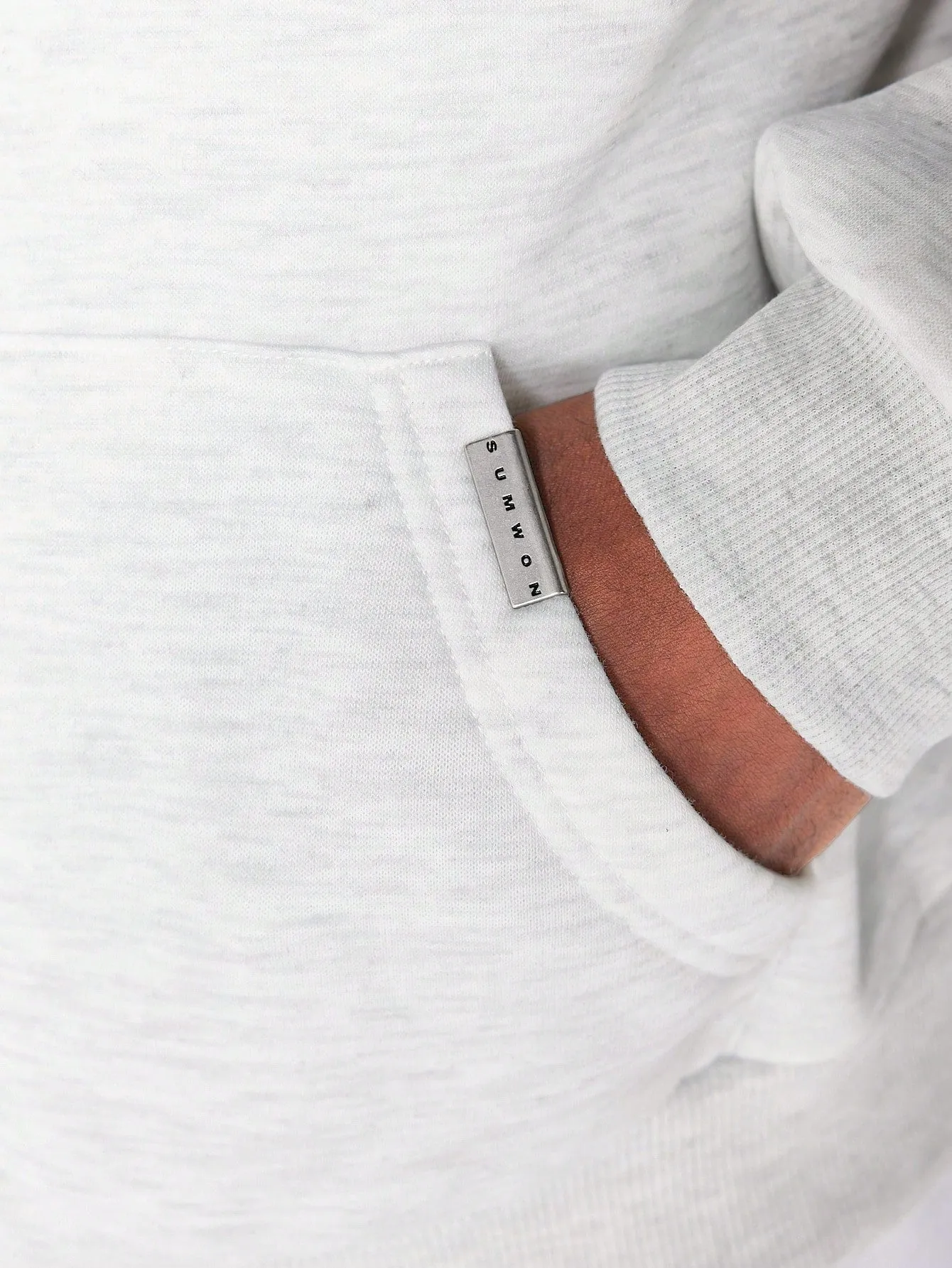 Overhead Hoodie With Back Pop Print