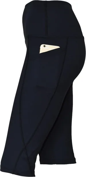 Private Island Women UPF 50  Board Shorts Side Pockets Pants Swimsuit Beach Bathing Swim Rash Guard Yoga Bottom (RM5PP NP)