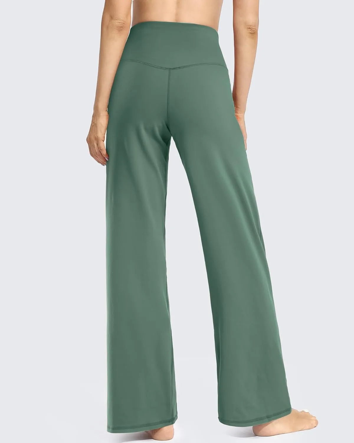 Promover Wide Leg Pants Woman Yoga Pants with Pockets Stretch Loose Casual Lounge Sweatpants Petite/Regular/Tall
