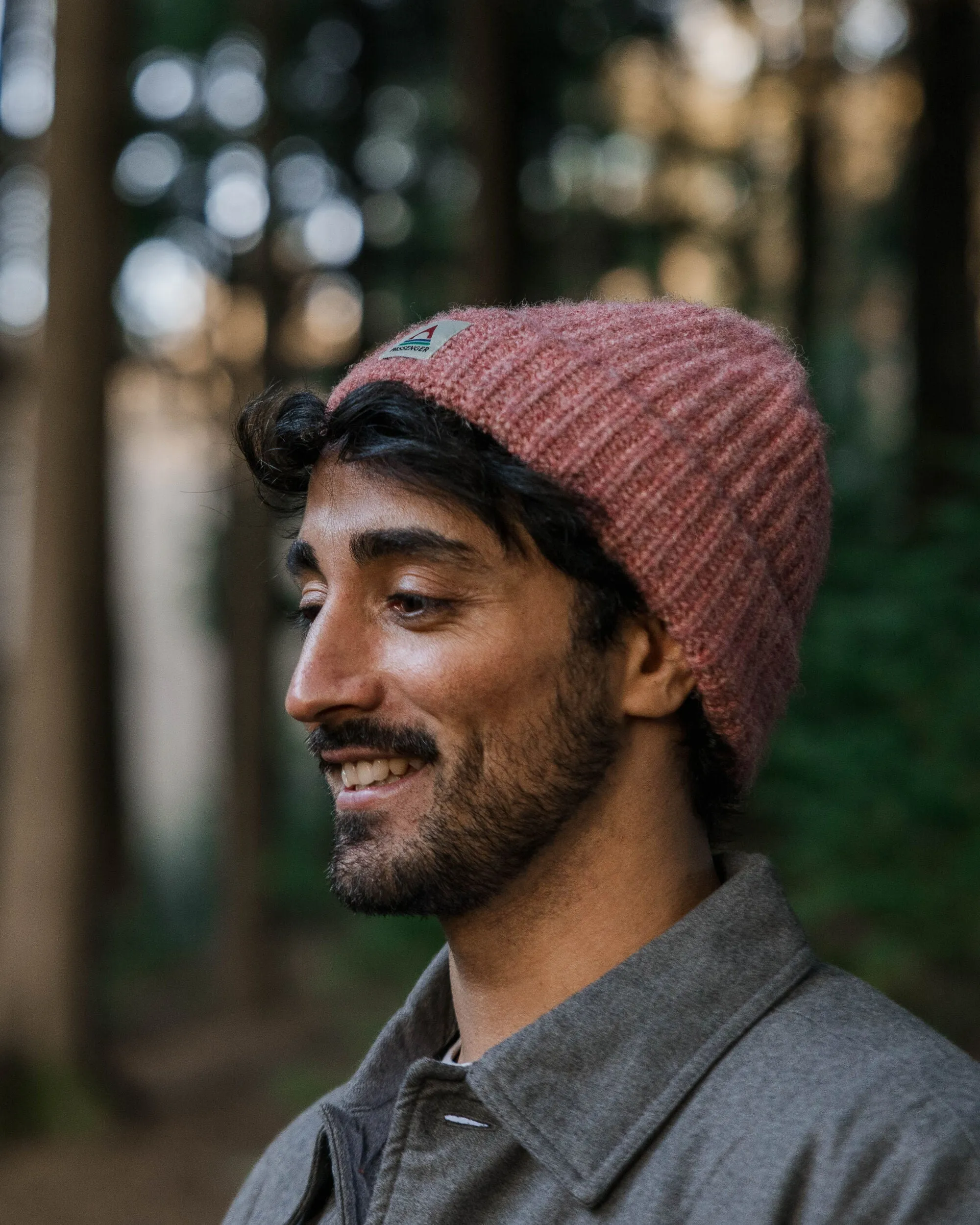 Redwood Fleece Lined Recycled Beanie - Rose
