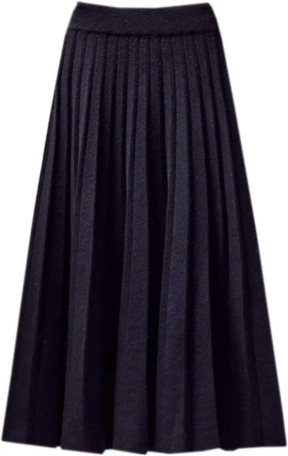 SANGTREE Women's Pleated Knit Maxi Skirt