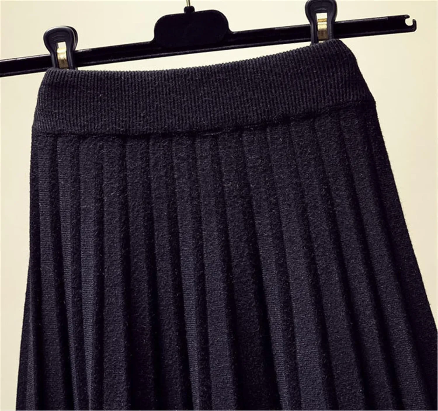 SANGTREE Women's Pleated Knit Maxi Skirt